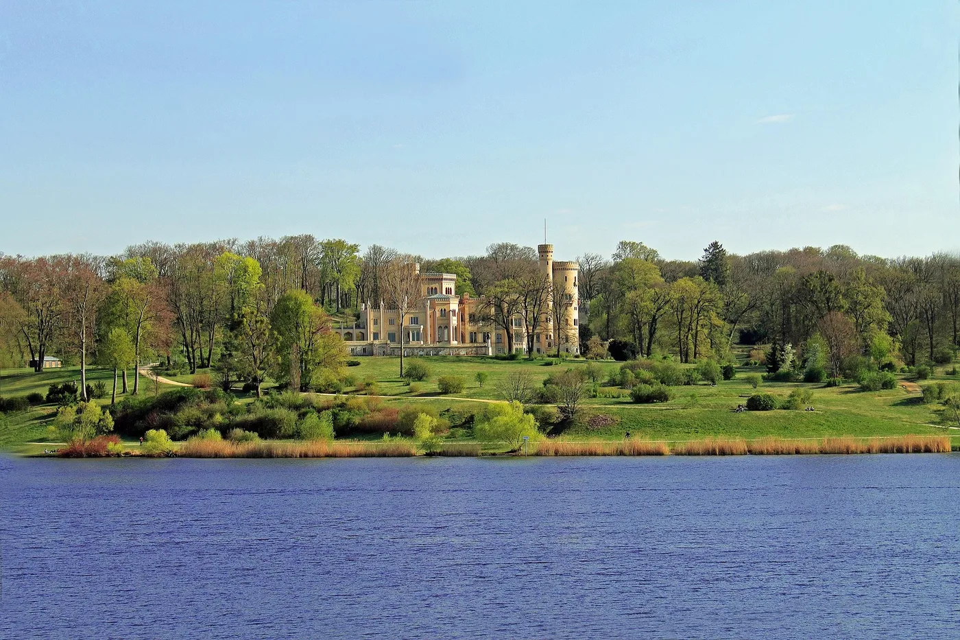 Park Babelsberg mit Schloss