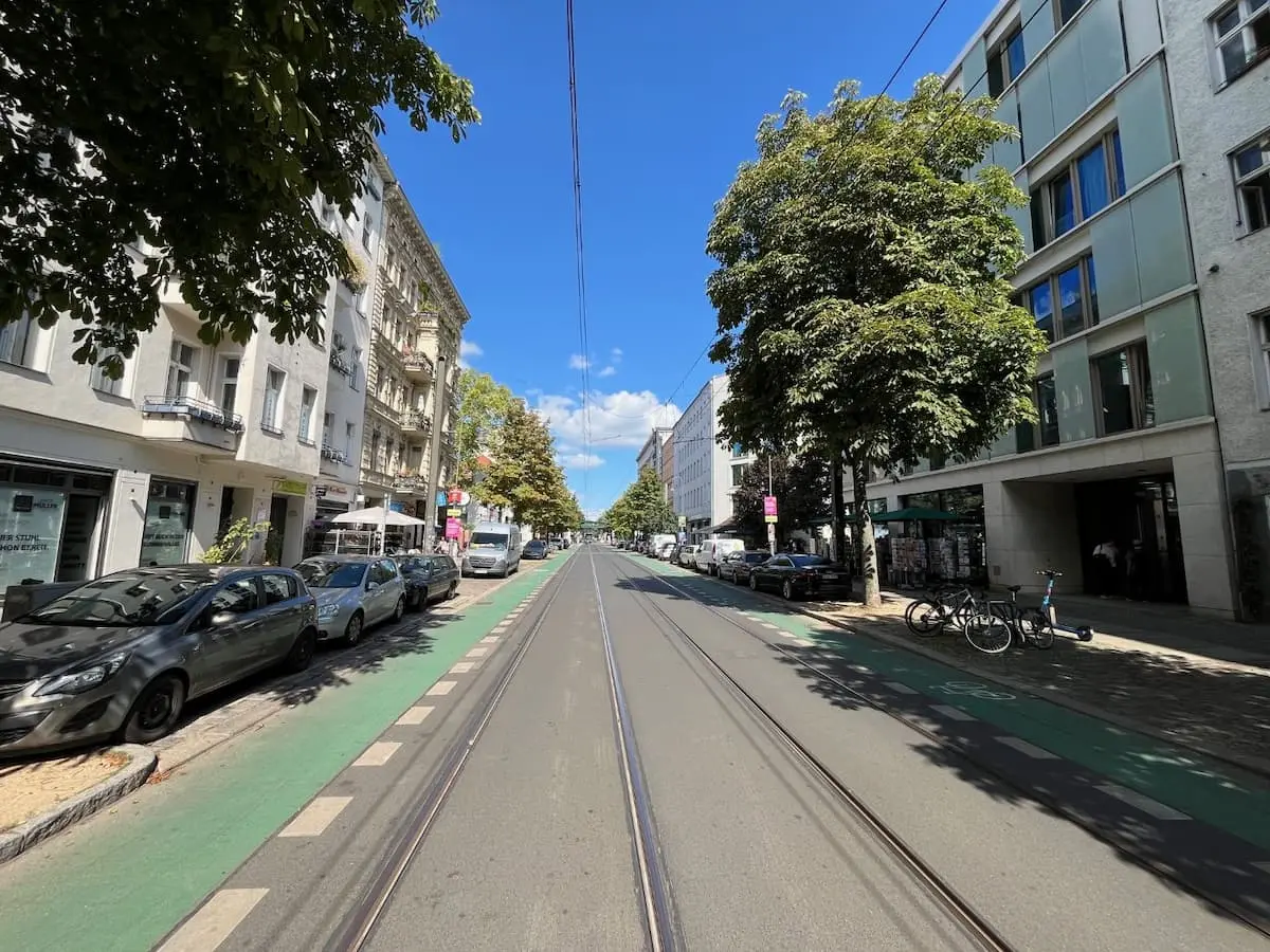 Kastanienallee in Prenzlauer Berg