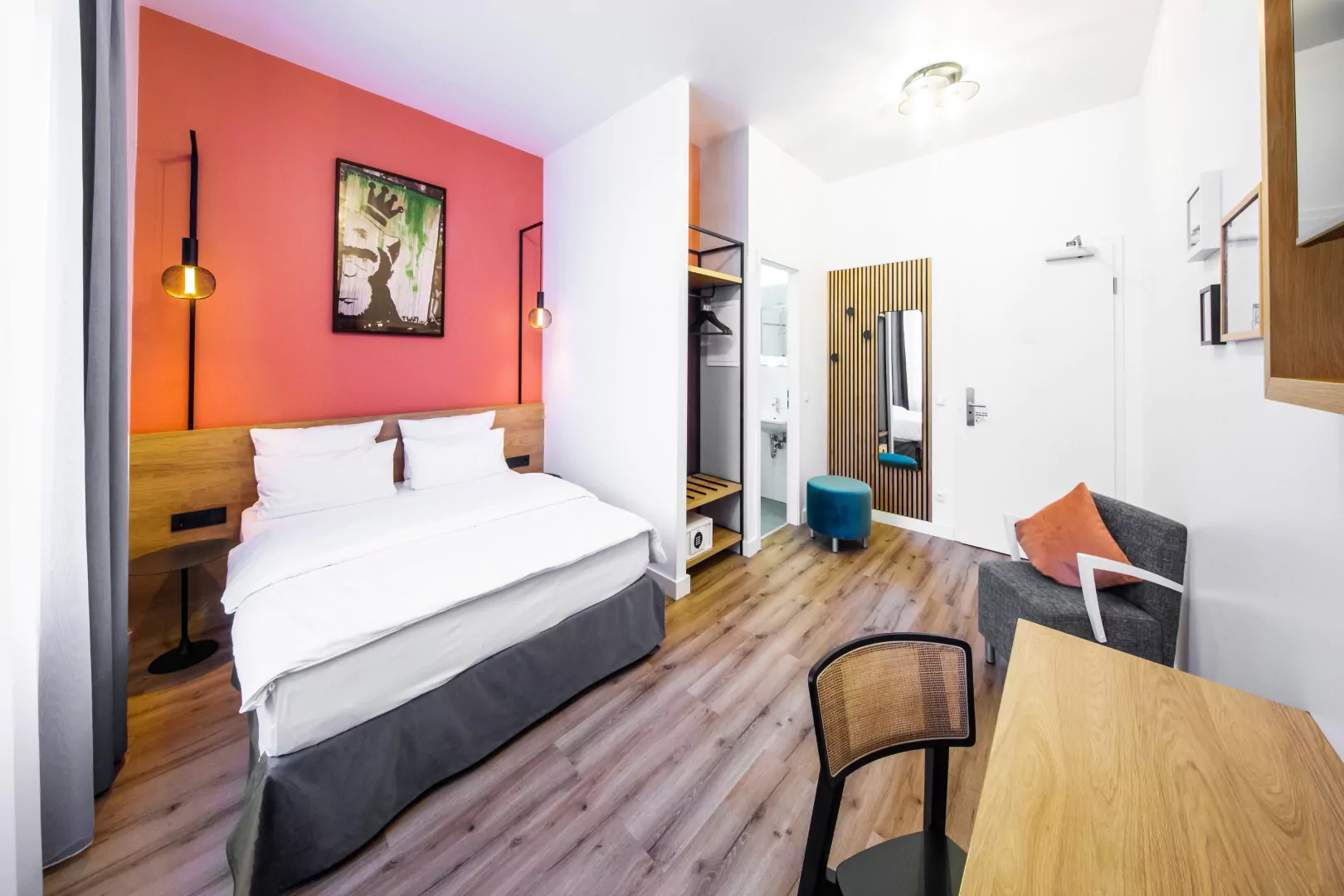 Zimmer unseres CALMA Berlin Mitte