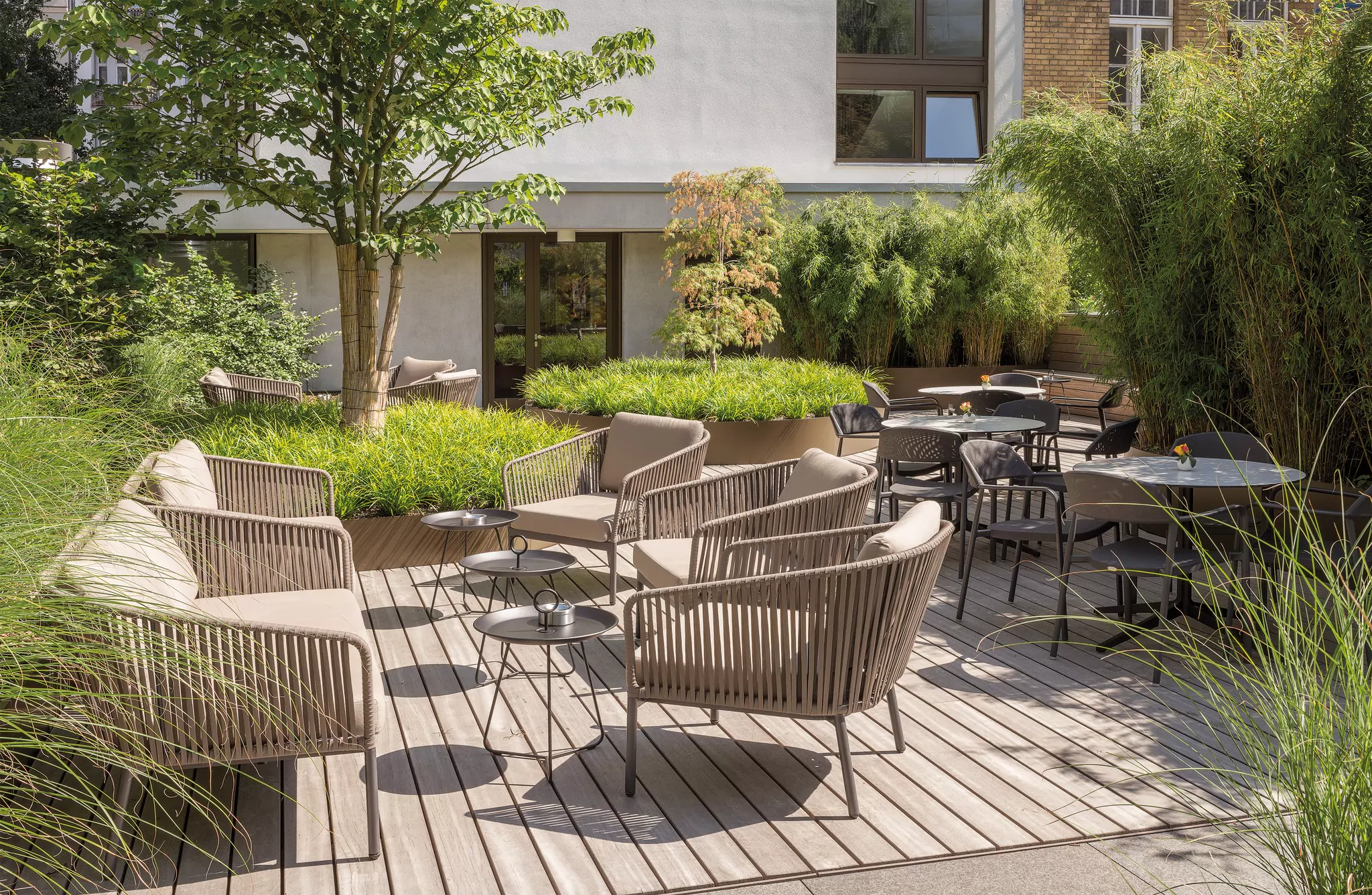 Gartenanlage im the YARD Berlin