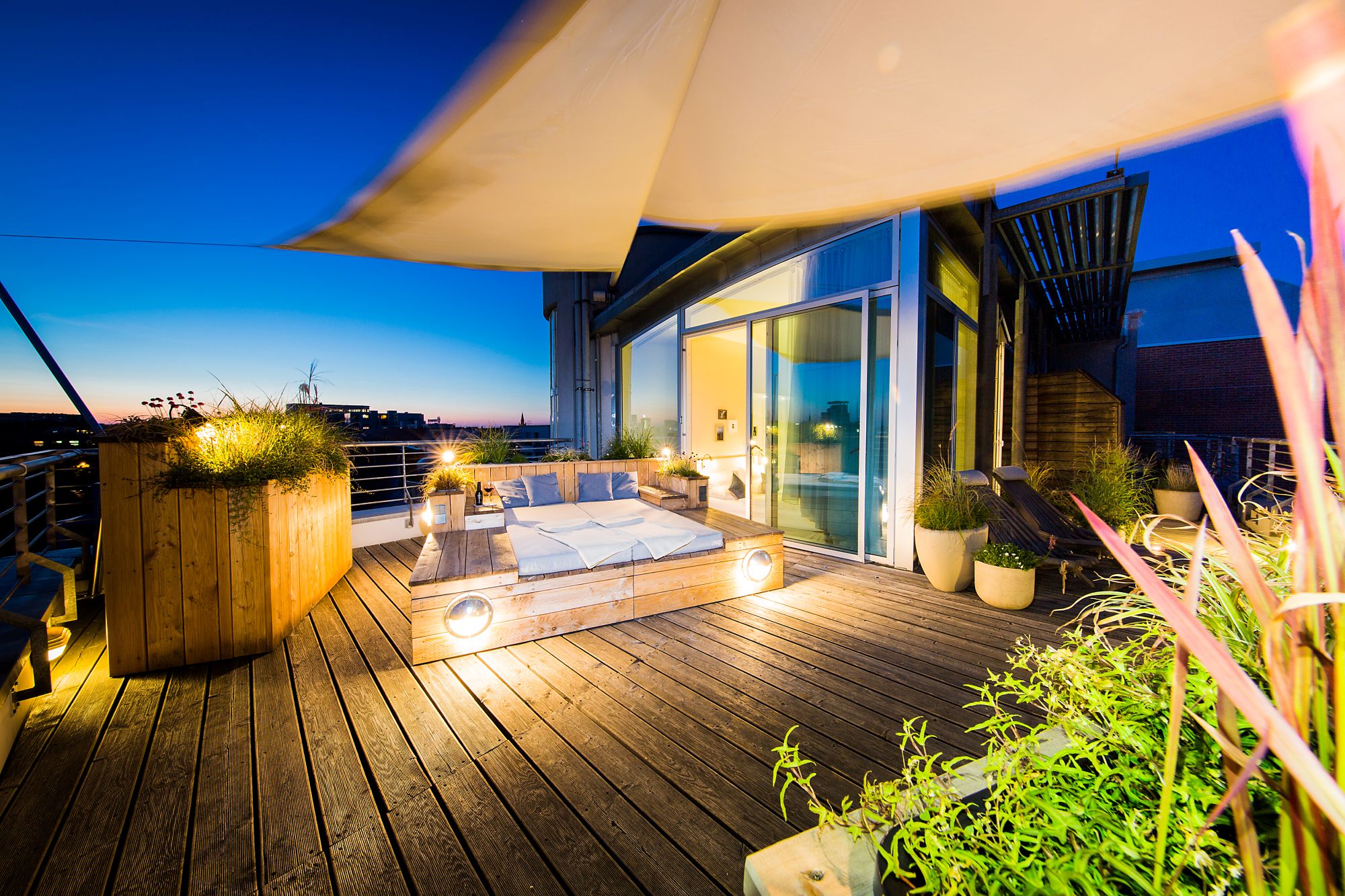 Fjord Hotel by little BIG hotels Dachterrasse