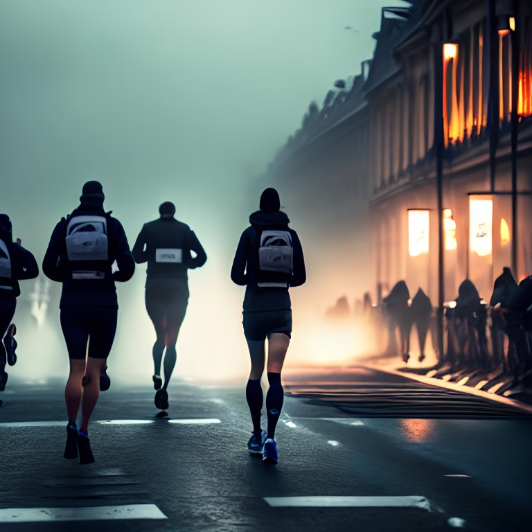 Berlin-Marathon 2023 am Abend